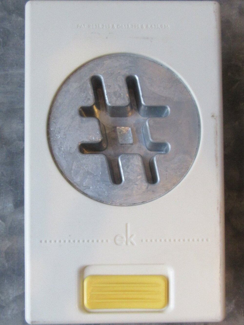 EUC EK Success Heavy Duty Jumbo Metal "Hashtag" Paper Punch